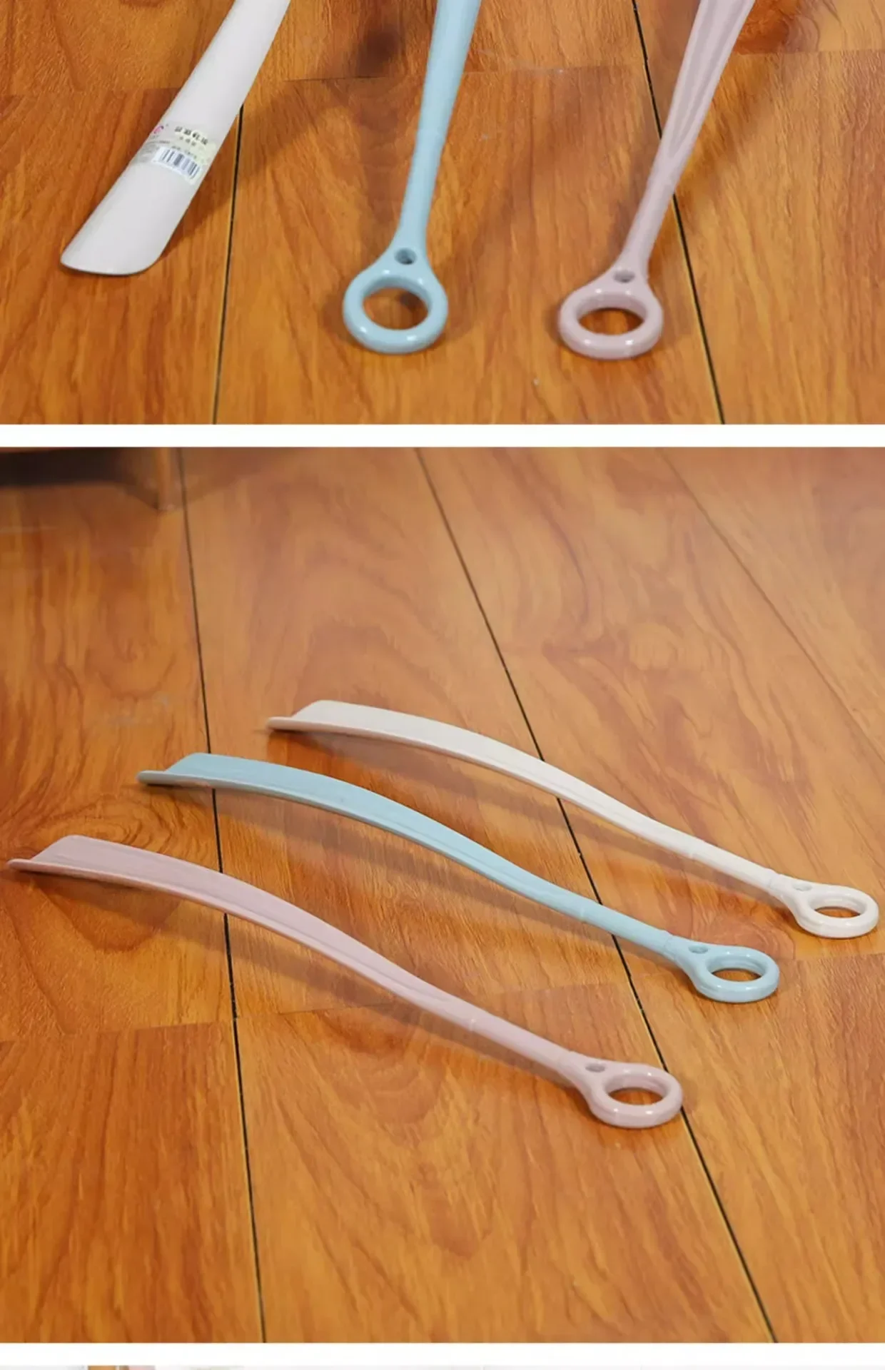Langer 47cm Schuhlöffel mit Aufhängevorrichtung für Schwangere, Senioren und Menschen mit Langem Griff - Praktischer Schuhlöffel für Bequemes Anziehen – Detail 12