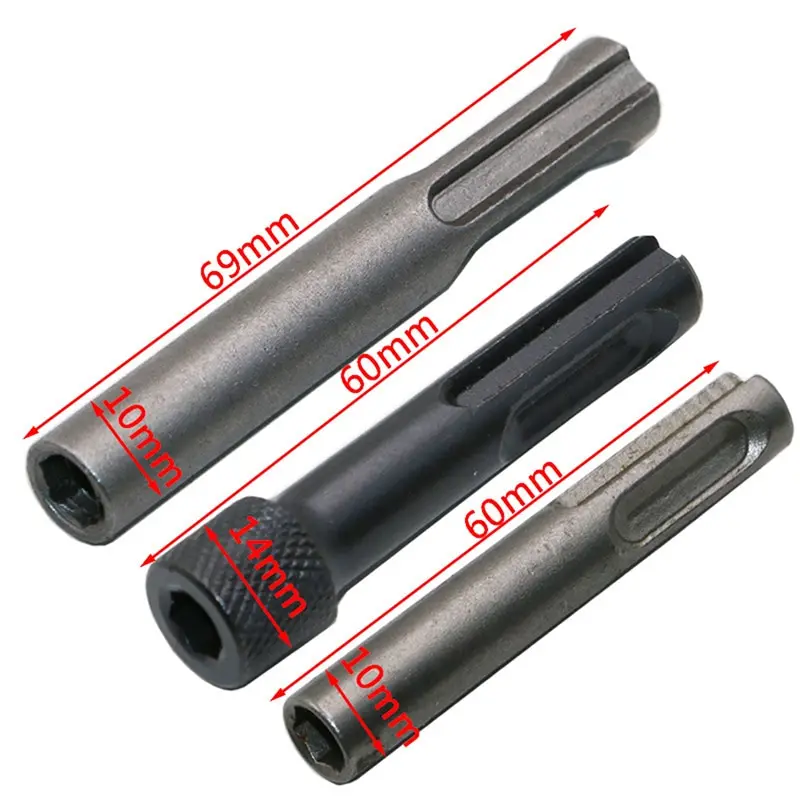 

Hexagon Schroevendraaier Schacht Adapter Boor Quick Release Adapter 1/4 Inch Magnetische Sds Kit Voor Hamer Boor