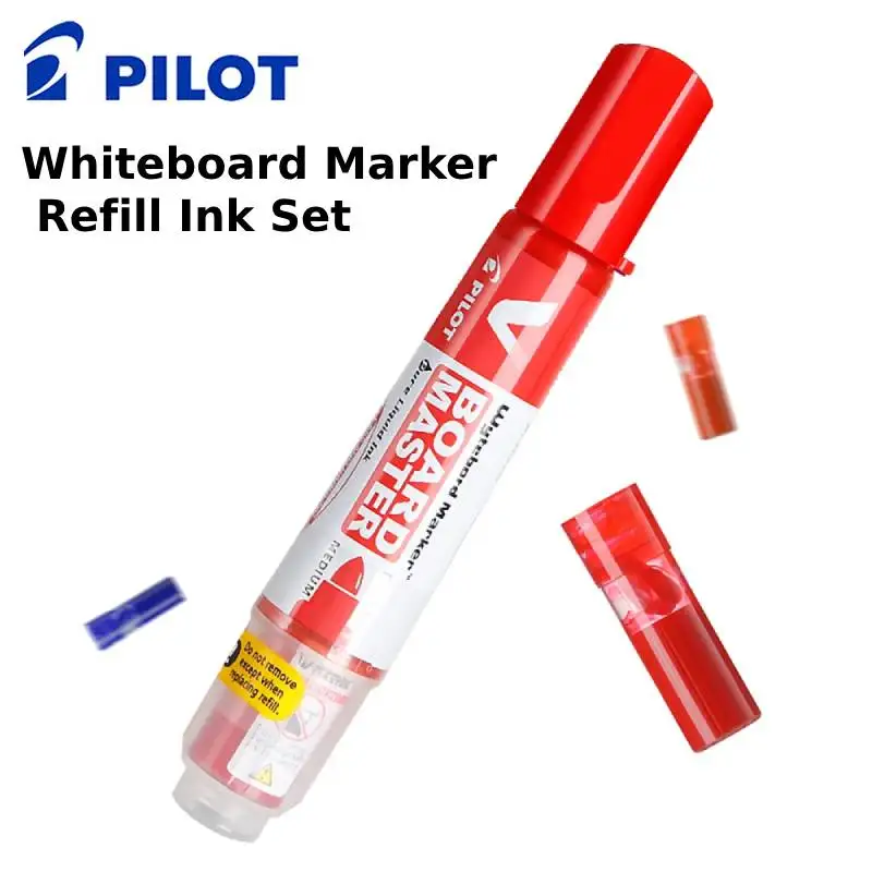 Pilot White Board Marker Ink or Refillable Ink-Bag Set, 2PC High