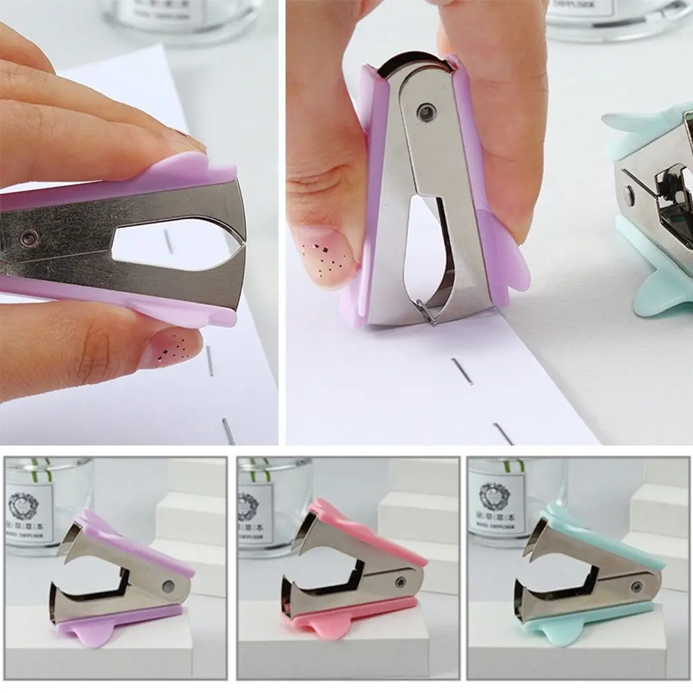 Staple Remover 1PC Office Supplies General Mini Stapler Removal Nail Out Extractor Puller Stationery Tools staple remover