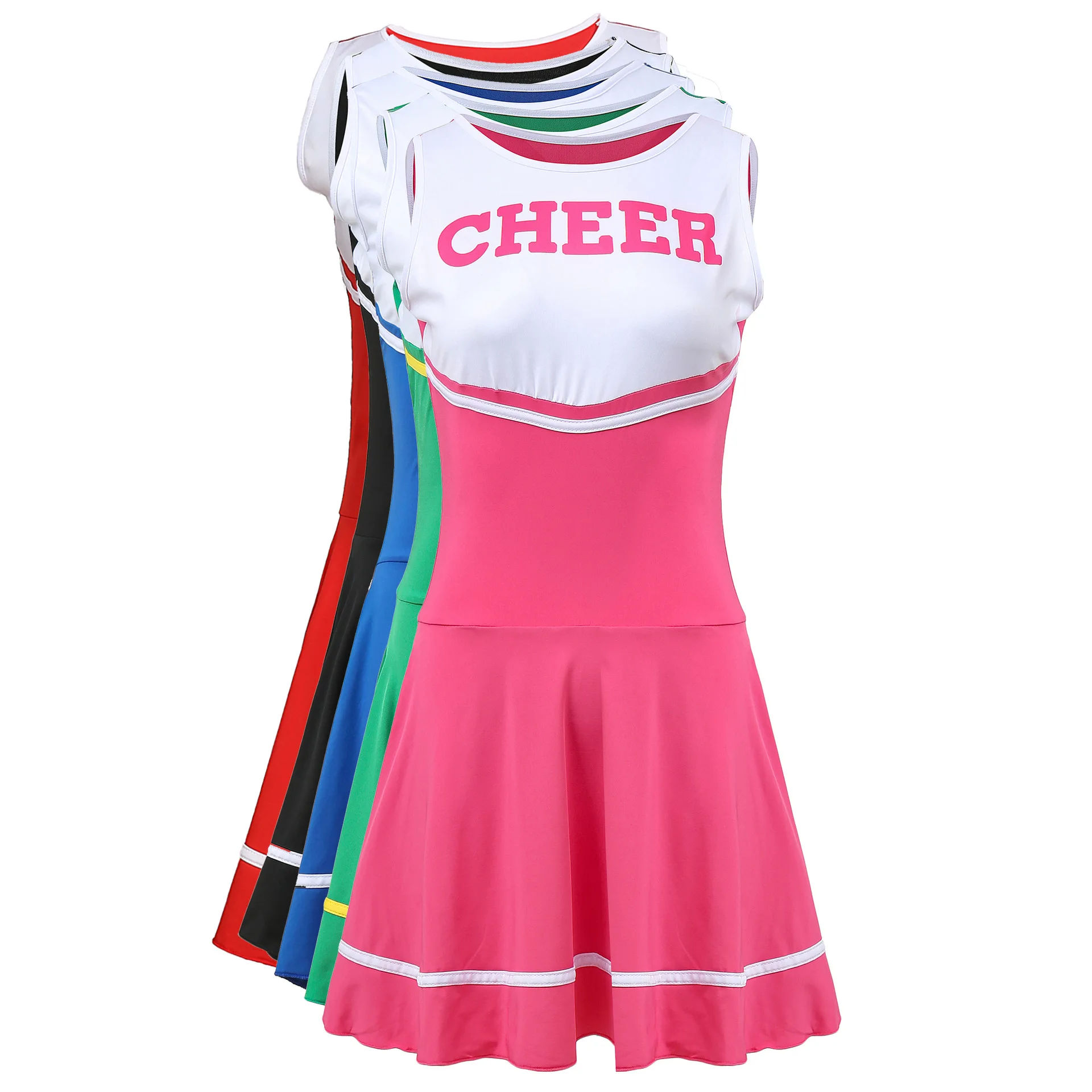 Adult Women's Cheerleading Costumes Group Stage Performance Cheerleading Costumes