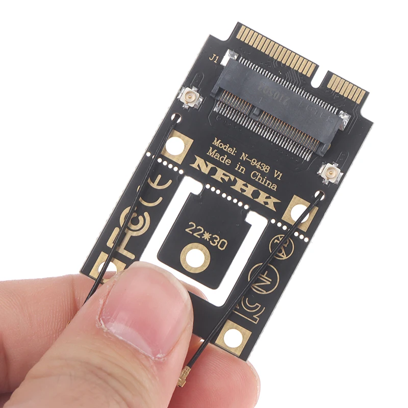 

M.2 NGFF to Mini PCI-E (PCIe+USB) Adapter For M.2 Wifi Bluetooth Wireless Wlan Card Intel AX200 9260 8265 8260 For Laptop