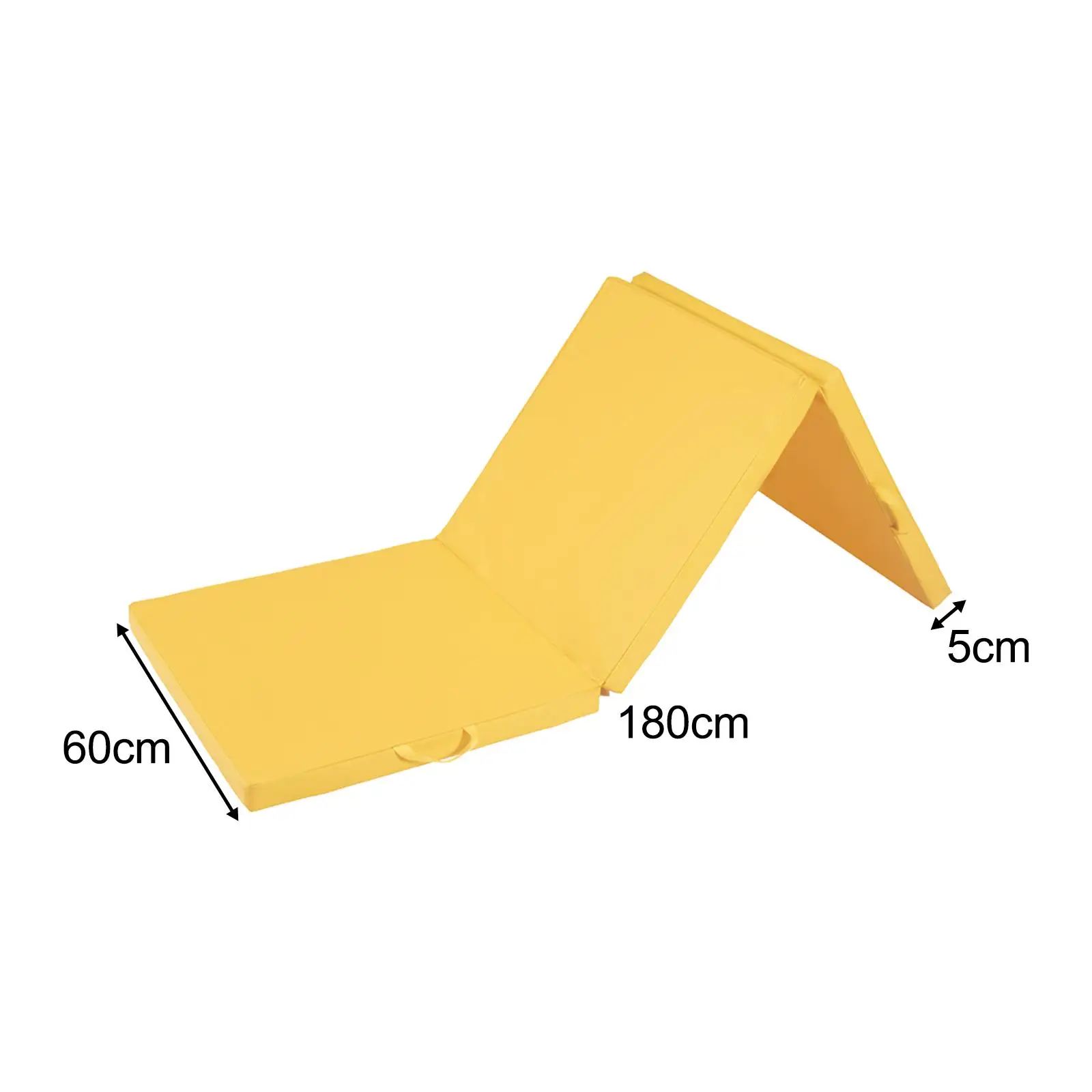 Tri Fold Folding Exercise Mat Yoga Mat Gym Yoga Pad for Fitness Outdoor Yoga Mat