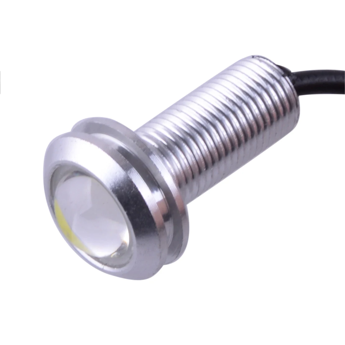 NEW 8Pcs Waterproof White LED Silver Outrigger Spreader Transom Underwater Light For Car Truck Boat Trailer 12V
