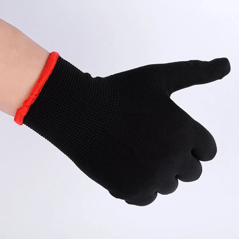 12Pairs Vinyl Wrap Gloves Nylon Anti-Static Window Tinting Film Application Protect Tool Car Wrapping Tint Work Gloves