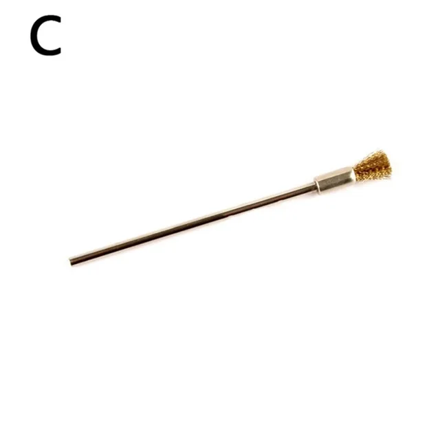 Luo Ke 20 Pcs Extended Shank Brass End Brushes - 1/8" Extra Long Shank Wire Brushes For Rotary Tools | Rust & Paint Removal - View #13
