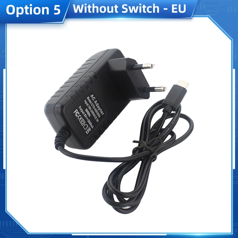Universal 5V 3A USB Type C Power Supply Adapter