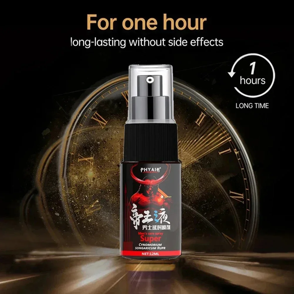 Men's delay time spray