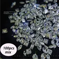Clear mix 100pcs