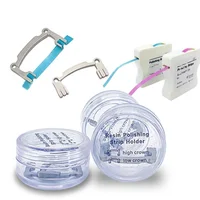 2Pcs/Set Dental Resin Polishing Strip Holder High Crown Low Crown for Teeth Grinding Sanding Shaping Polishing Assistant Tools 1