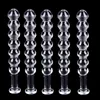 Large Crystal Butt Plug Vagina Ball Big Pyrex Glass Anal Dildo Bead Fake Adult Masturbate Sex Toys For Women Men Gay 1