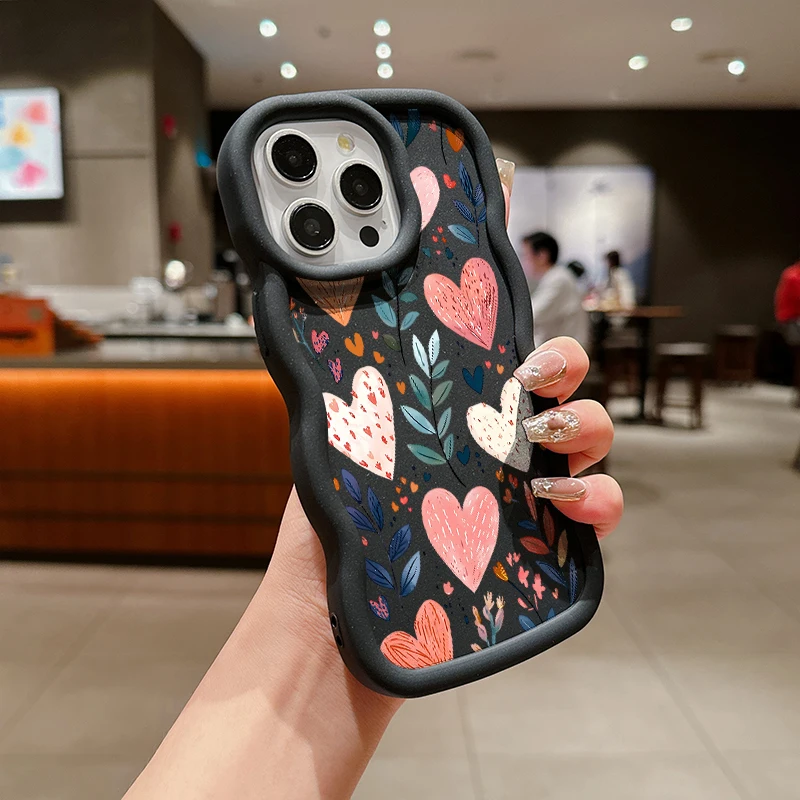 Charming Floral Soft Silicone Phone Case