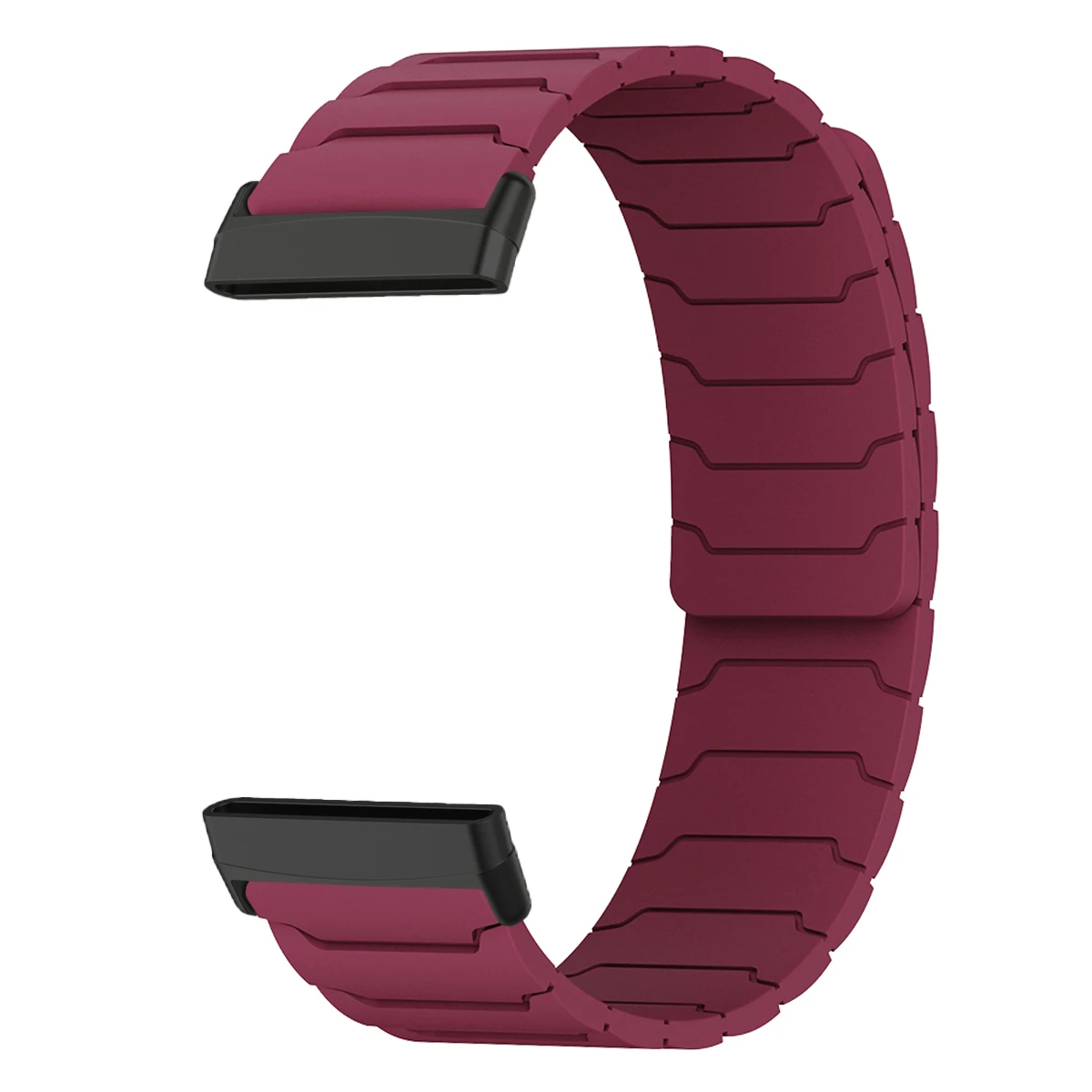 Magnetic Silicone Replacement Watch Band Strap Bracelet