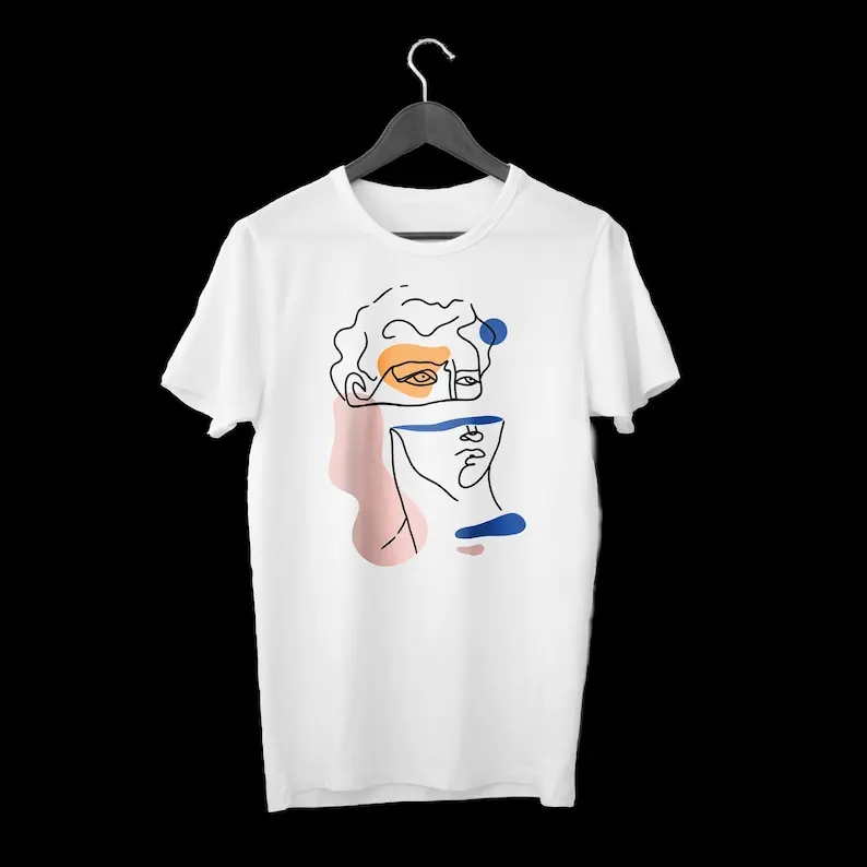 

David Abstract Organic Unisex T-Shirt