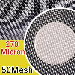 Premium Food Grade Nylon Filter Mesh for Kitchen and Brewing Applications (50Mesh 270Micron)