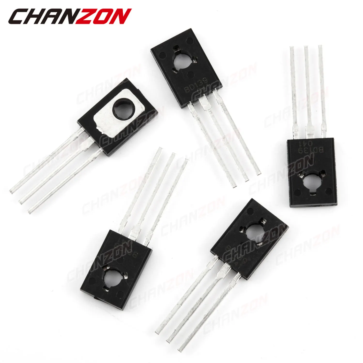 BD139 TO-126 NPN High Power Voltage Transistor Bipolar Junction BJT Powerful Triode Tube Fets 1.5A 80V Integrated Circuits 10pcs