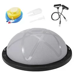 58cm Wave Ball Semicircle Foot Balance Ball Training Pilates Thickened Yoga Ball Fitness Core Weight Loss Equipment 3