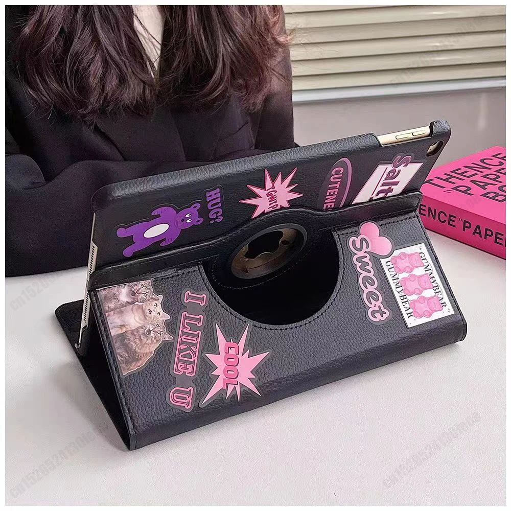 Rotativo para Samsung Galaxy Tab a7 104 T500 87 T220 a 101 T510 a8 105×200 T590 T580 e T560 80 T290 s6 Lite P610 Case