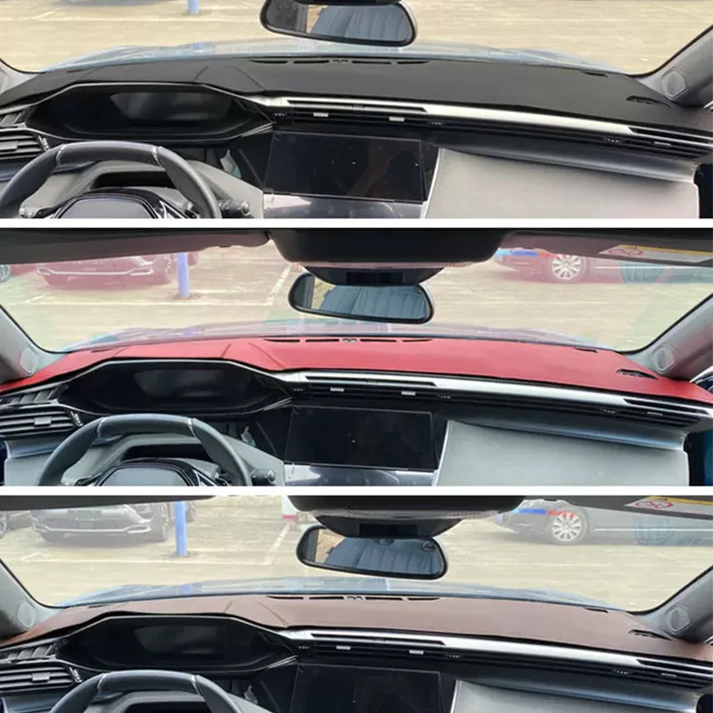 For Peugeot 408 Sun protection and heat insulation pad decoration for the center console and instrument panel