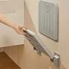 Home Non-slip Elderly Bathing Special Back Bathroom Chair Folding Wall-mounted Bathroom Seats Shower Chair Changing Shoe Stool 3