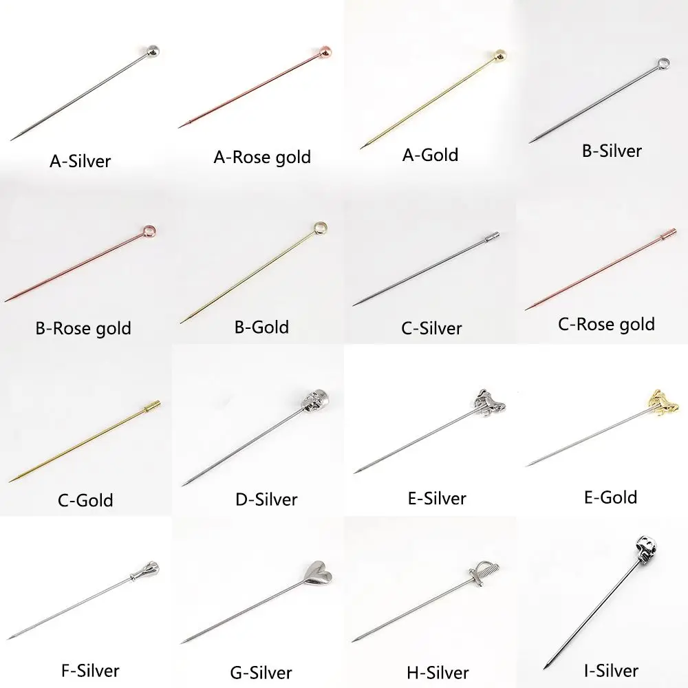 Stainless Steel Cocktail Picks Reusable Metal Fruit Sticks Bar Tools Drink Stirring Sticks Martini Picks Party Wedding Accessory cocktail skewers