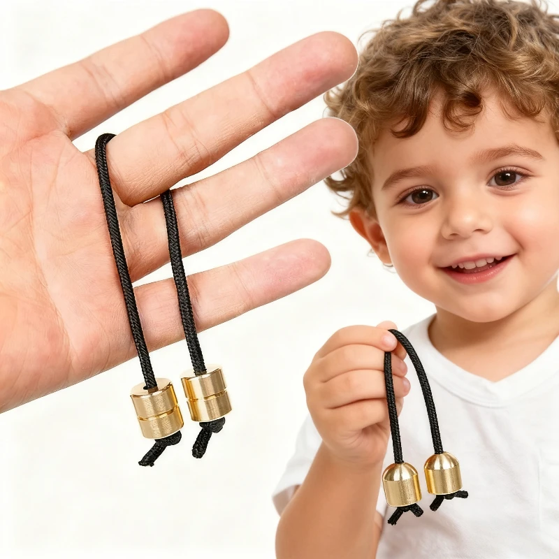 Begleri Fidget Hračka Měděné Korálky Prst Dovednost pro muže Ženy Hra na úlevu od úzkosti Nonstop Kinetické umění
