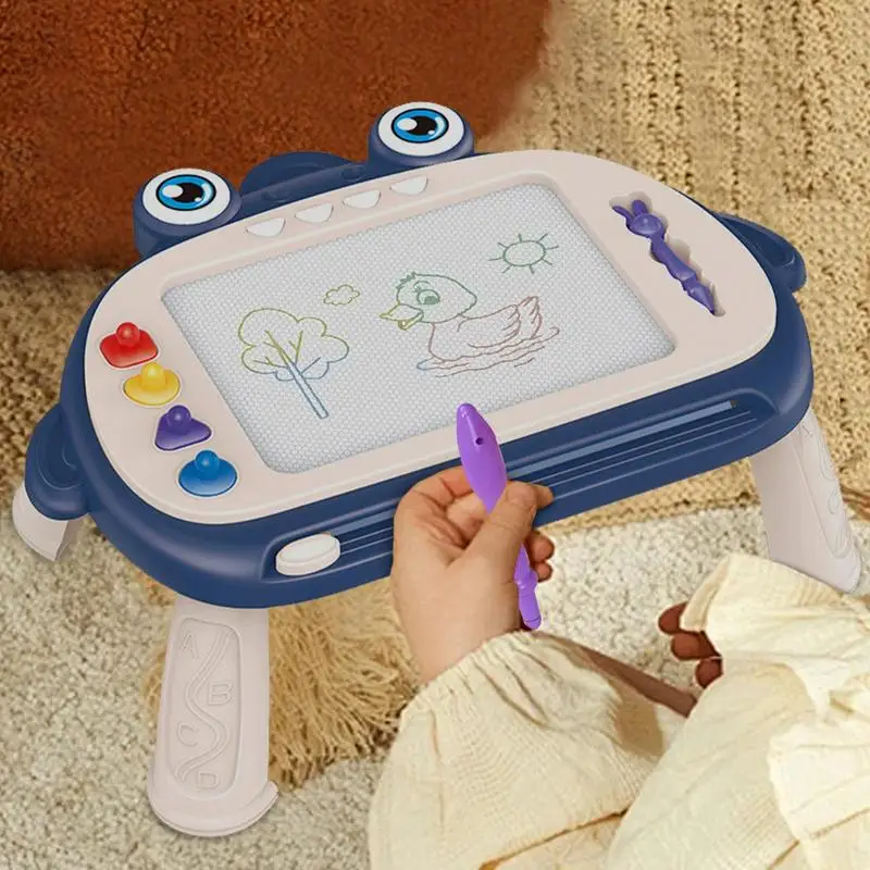 Doodle Board Pad Magnetic Writing Board With Frog Design Writing Painting Doodle Pad Toddler Learning Toys Table Design 3