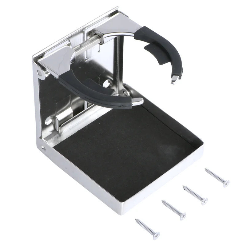Marine Accessories Boat Accessories Stainless Steel Folding Cup Drink Holder For Marine Yacht Truck RV
