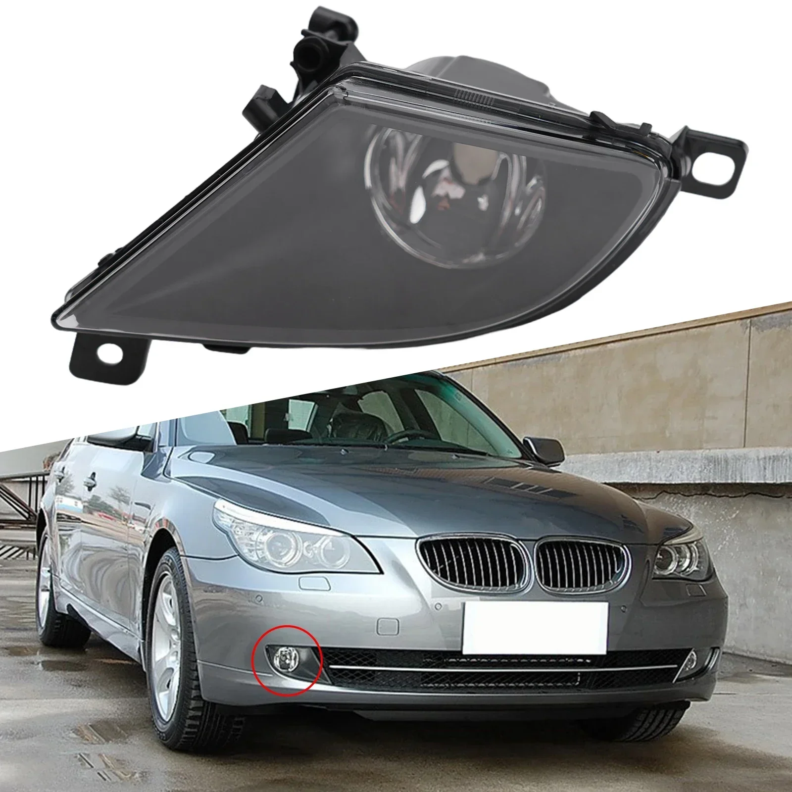 자동차 부품 안개등 방수 1 개, 385G 63177177711 63177177712 ABS + LED DC12V 도구, 새로운 좋은 효과
