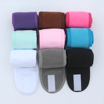 여성용 조절식 헤드 밴드 스파 와이드 헤어밴드, 요가 목욕 샤워, 세안, 얼굴 화장품 헤드밴드, 소프트 타올, 헤어 메이크업 액세서리