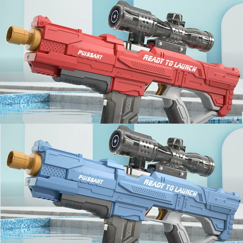 

Full Automatic High-Tech Electric Water Gun Water Soaker Guns Large Capacity Summer Pool Party Beach Outdoor Toy For Kid Adult