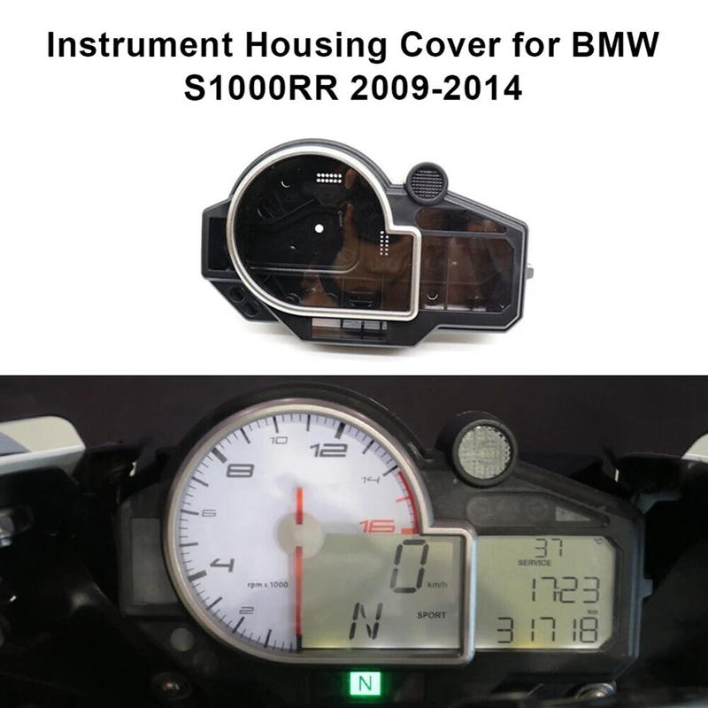 

1 Set Motorcycle Meter Box Cover Tachometer Speedometer Cover For BMW S1000RR S1000 RR S 1000RR HP4 2009-2014