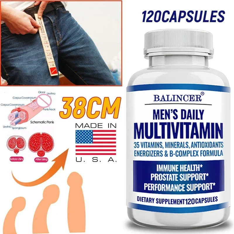 

Prostate Supplement - Supports A Healthy Immune System, Brain Function, and Promotes Energy & Alertness