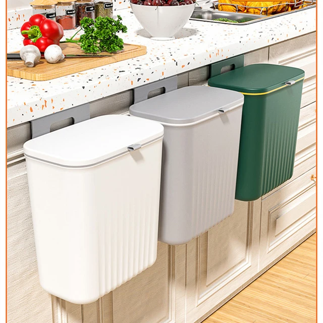 9L Wand Montiert Mülleimer Küche Schrank Lagerung Smart Eimer für
