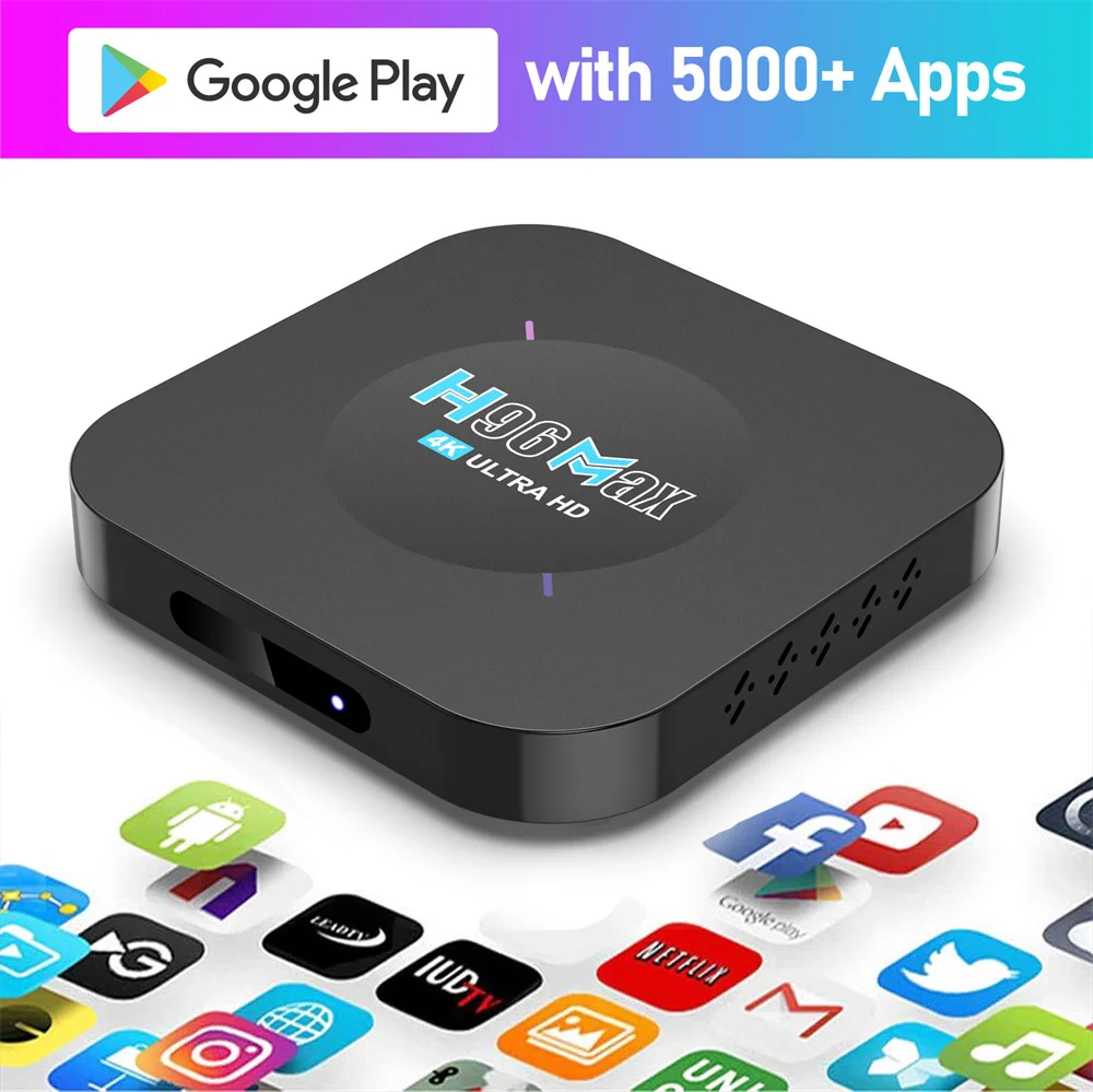 Android 11 TV box H96 MAX M5 2GB 16GB 4K Smart TVbox 2.4G Wifi 3D Media Player 1
