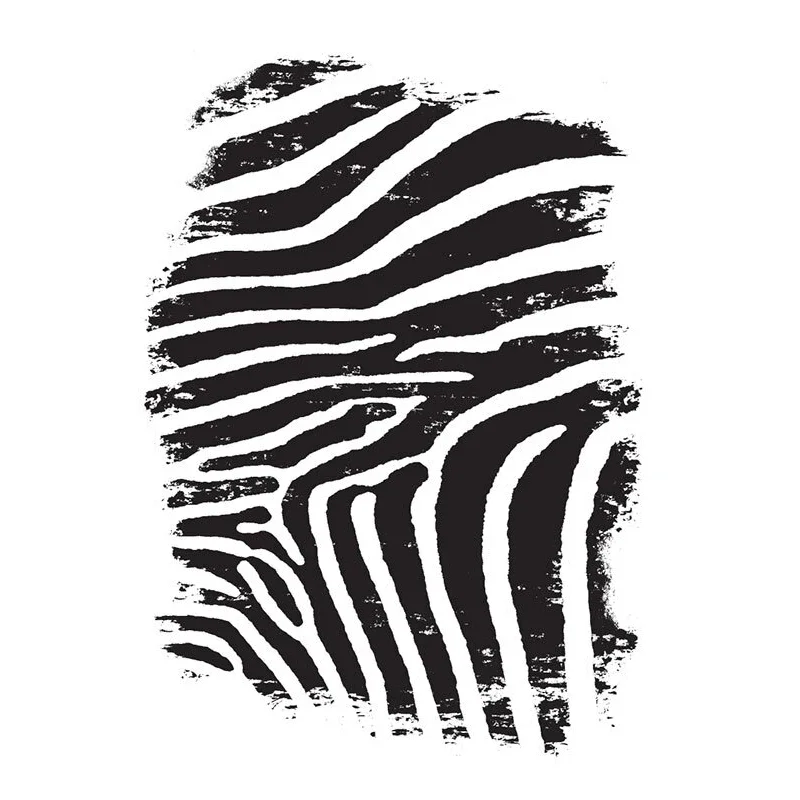 

Новинка 2022 года, прозрачные штампы в стиле ретро с полосками зебры для изготовления бумажных поздравительных открыток, фона, скрапбукинга, штамповки без резки