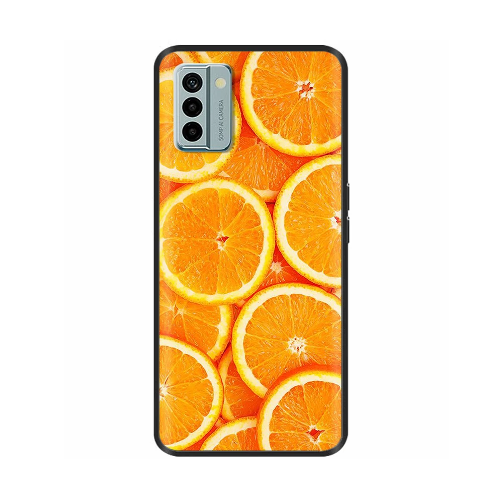 Nokia G22 Cool Silicone TPU Protective Shell - Painted Soft Back Cover with Black Bumper