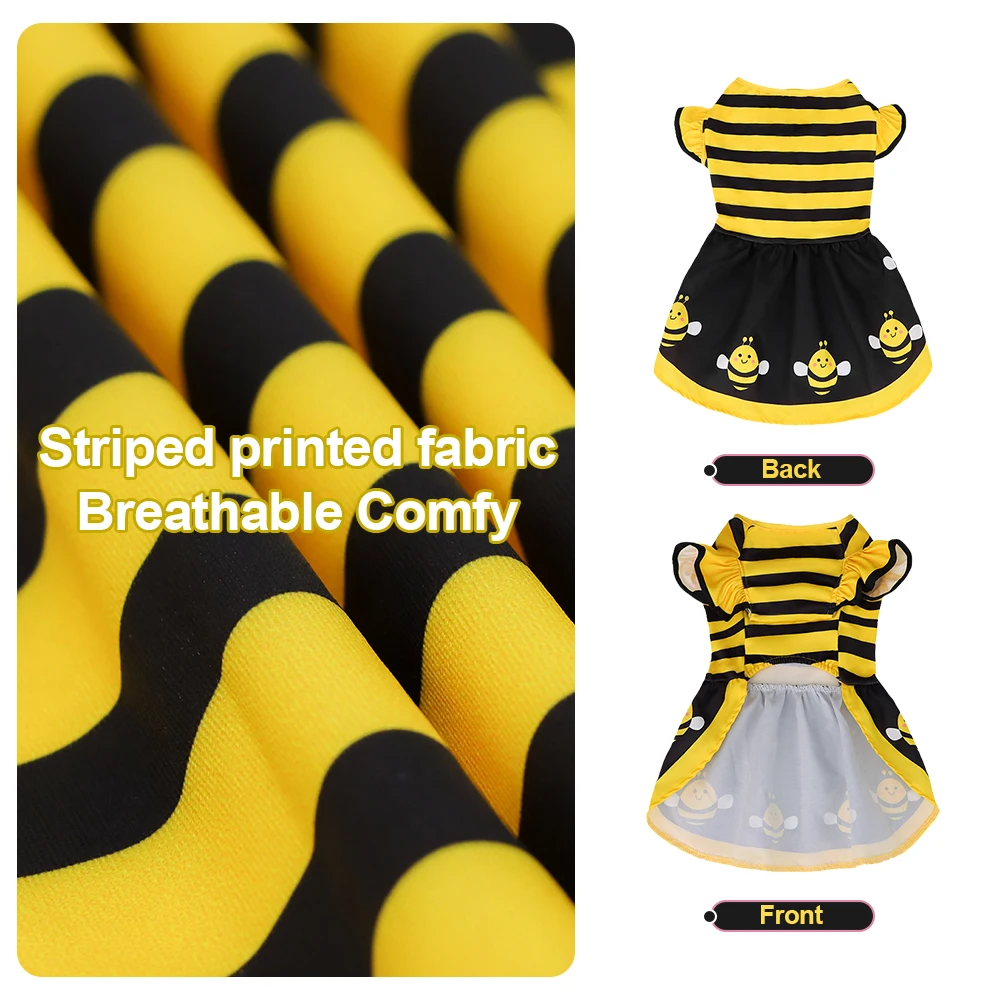 Cute Bee Dog Dress