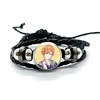 Project SEKAI Anime Shinonome Akito Vivid BAD SQUAD Leather Bracelets Multilayer Braided Bracelets Bangles Handmade Jewelry Gift 6