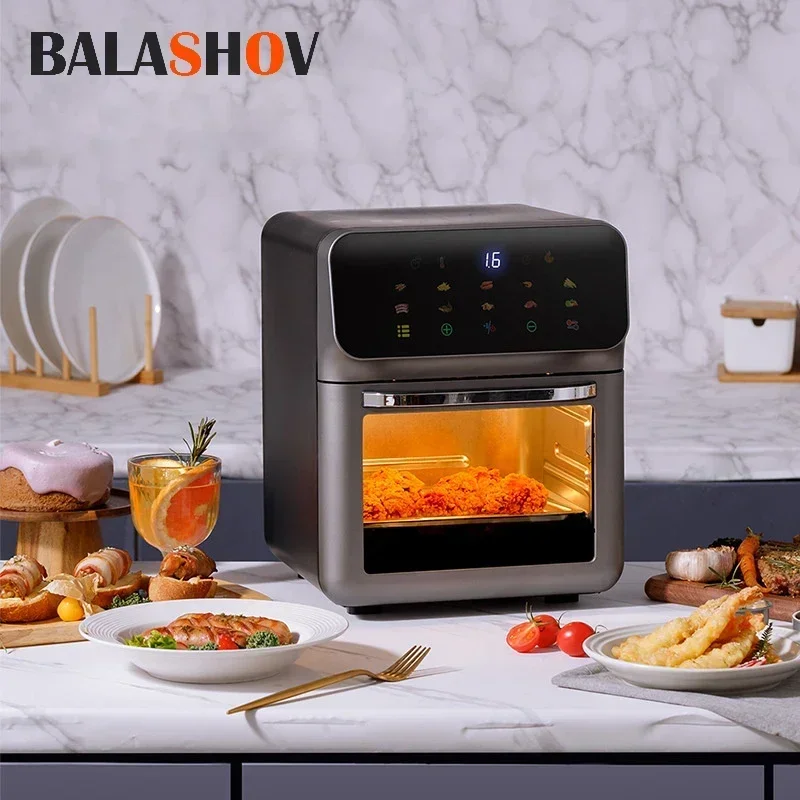 12L Electric Air Fryer Large Capacity Convection Oven Deep Fryer