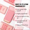 Vegan Cruelty-Free Big Volume Cream Blusher Highlighter Long Lasting High Pigment Face Blush Lip And Cheek Tint Balm Blush Stick 3