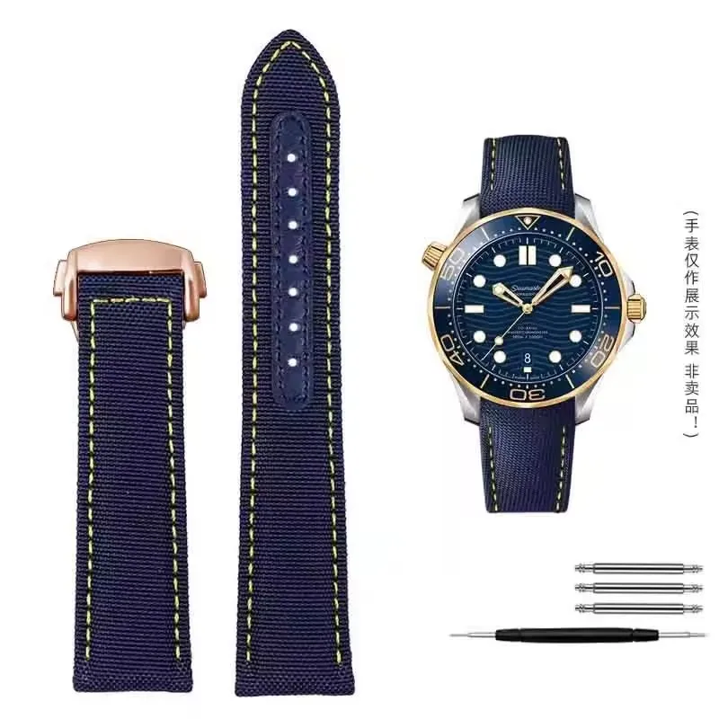Premium Canvas Nylon Watchbands - Stylish and Durable with Multiple Size Options