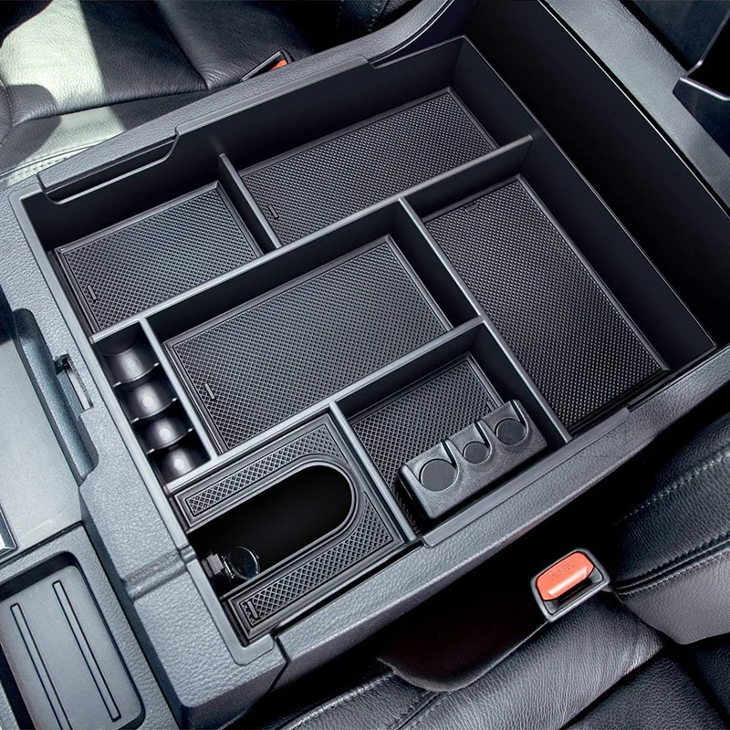 

For 2014-2019 2020 2021 Toyota- Car Central Console Organizer Armrest Storage Box Pallet Organizer Tray Glove Box