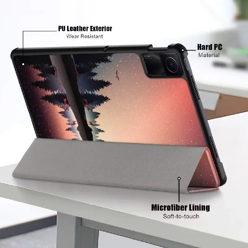 Capa Magnética Smart Folio para Xiaomi Pad Capas para Tablets mi Pad Pro se 11 2023 - Imagem 5
