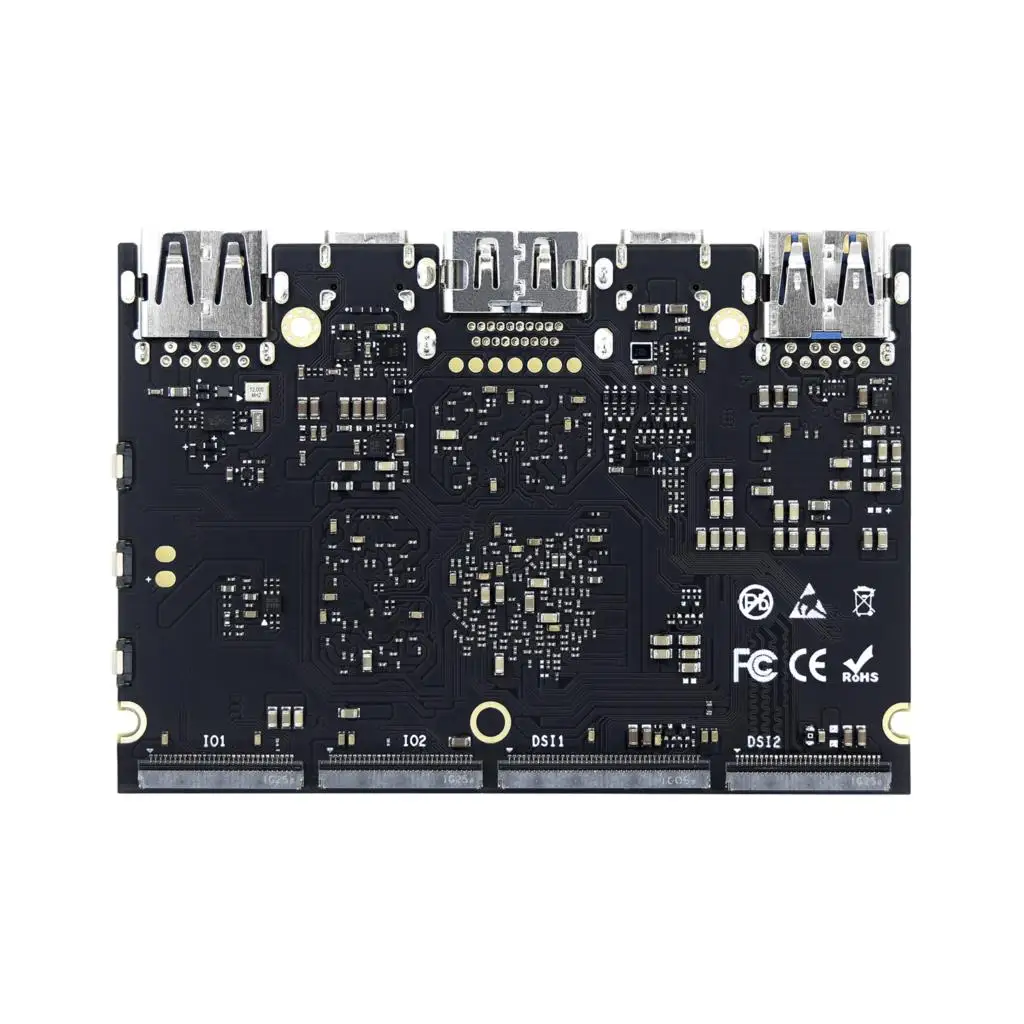 Khadas Edge2 RK3588S ̱  ǻ, 8 ھ 64 Ʈ CPU, ARM Mali-G610 MP4 GPU, 6 TOPS AI NPU, Wi-Fi 6, B