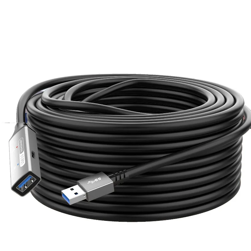 액티브 USB 3.0 연장 케이블 5M 남성-여성 3.0 연장 코드 부스터 타입 C..