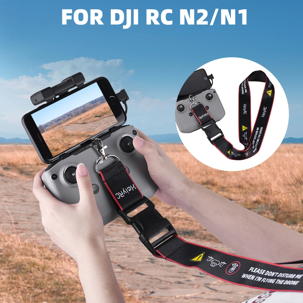 

Lanyard NeckStrap for DJI Mini 3 Pro/Mini 4 Pro/Mavic 3/Air 3/Mini 2 Drone RC 2/RC-N1 N2 Remote Controller Neck Safety Strap