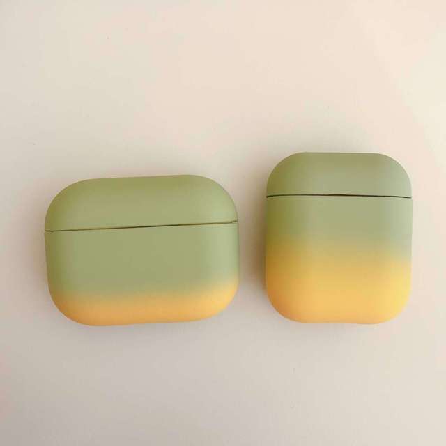 gradient rock sand matte suitable for Airpodspro protective sleeve hard shell bluetooth headset sleeve