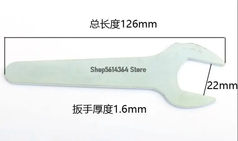

126mm Length 22mm Distance Wrench Spanner for Makita 4100 Angle Grinder