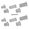 2pcs Floor Drain Filter Stainless Steel Mesh Basket Anti-hair Anti-clog 28-80mm 1"-3" Kitchen Bathroom Anti-rat/mosquito Stopper 1